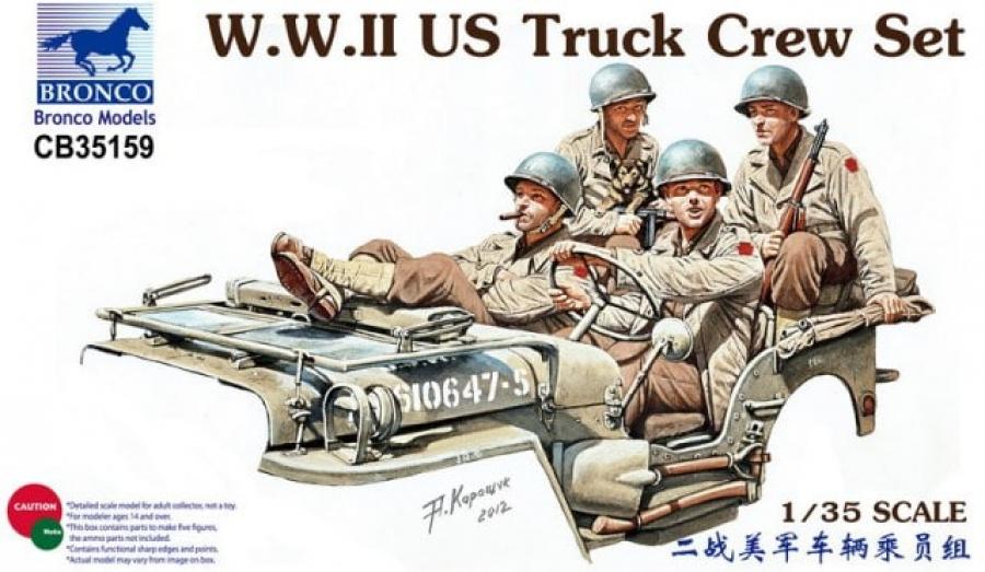 1:35 WWII US Truck Crew Set