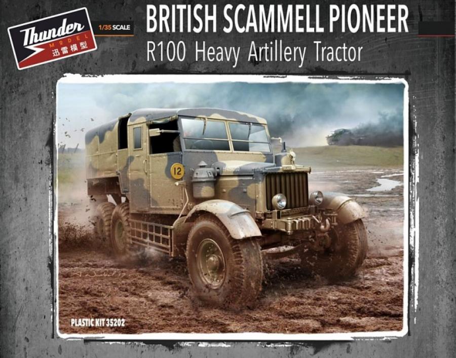 1:35 British Scammell Pioneer R100 artillery Tractor