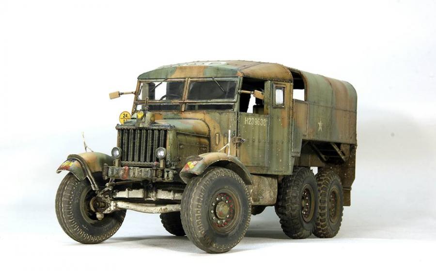 1:35 British Scammell Pioneer R100 artillery Tractor