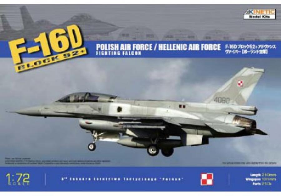 1:72 F-16D52+ Hellenic Air Force/Polish Air F