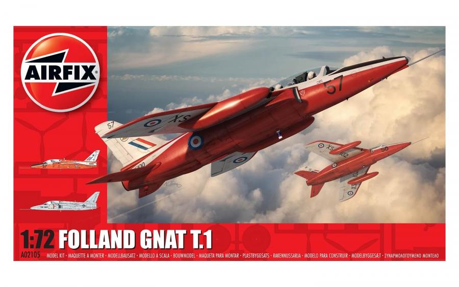 Airfix 1/72 Folland Gnat T.1