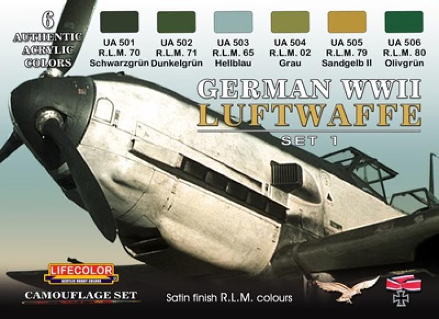 German Luftwaffe Paint set 1