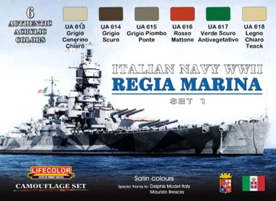 Italian Navy Regia Marina WWII colors