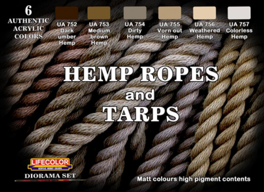 Hemp Ropes and Tarps Paint set