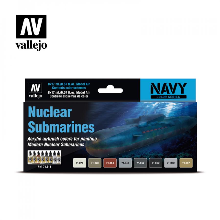 NUCLEAR SUBMARINES 8X17ML