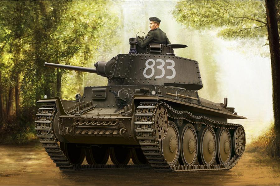 1:35 German Panzer Kpfw.38(t) Ausf.E/F