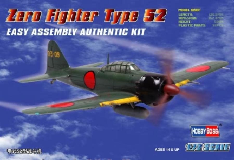 1:72 Japan Zero Fighter Type 52