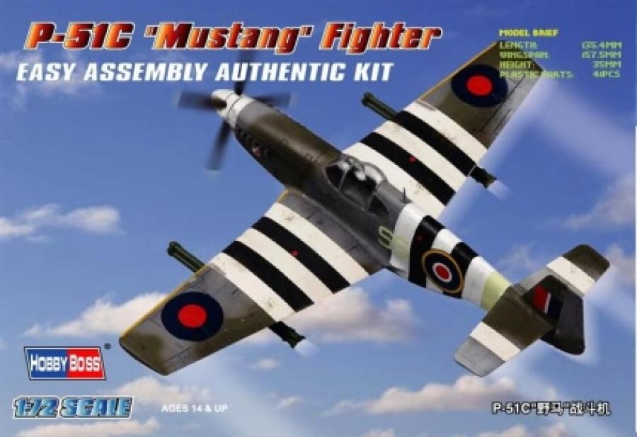 1:72 P-51C "Mustang" Fighter