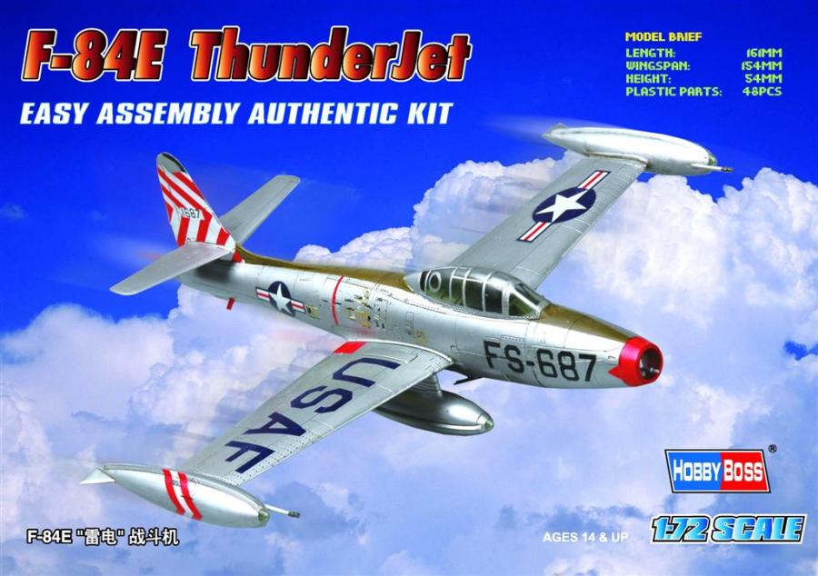 1:72 American F-84E 'Thunderjet'