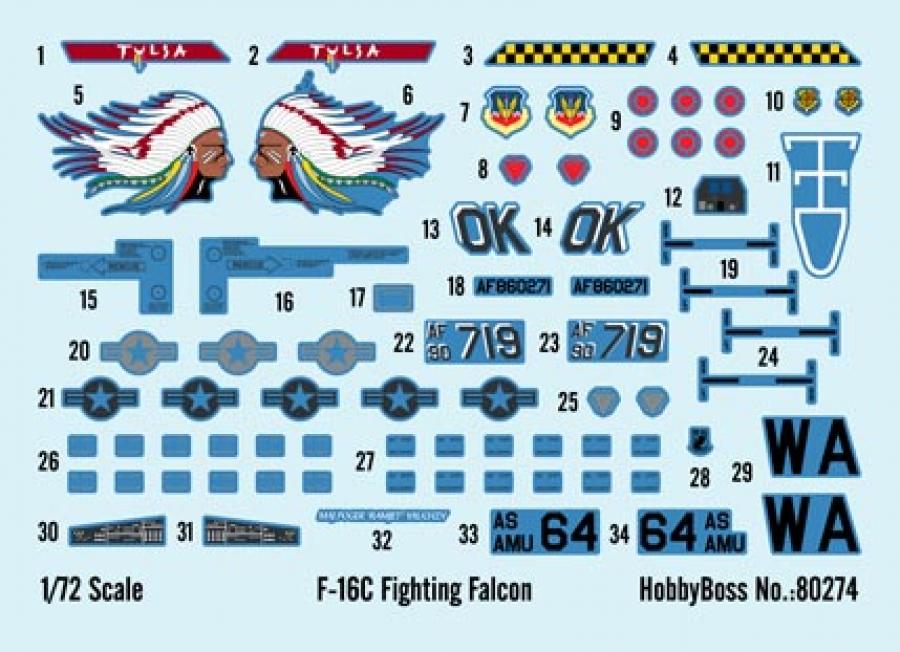 1:72 F-16C Fighting Falcon