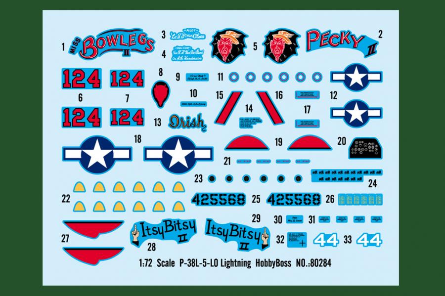 1:72 P-38L-5-L0 Lightning