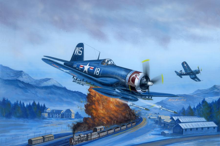 1:48 F4U-4 Corsair Late version