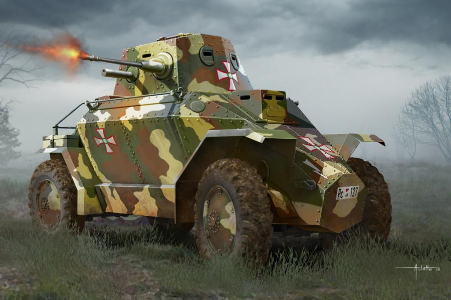 1:35 Hungarian 39M CSABA Armored Car