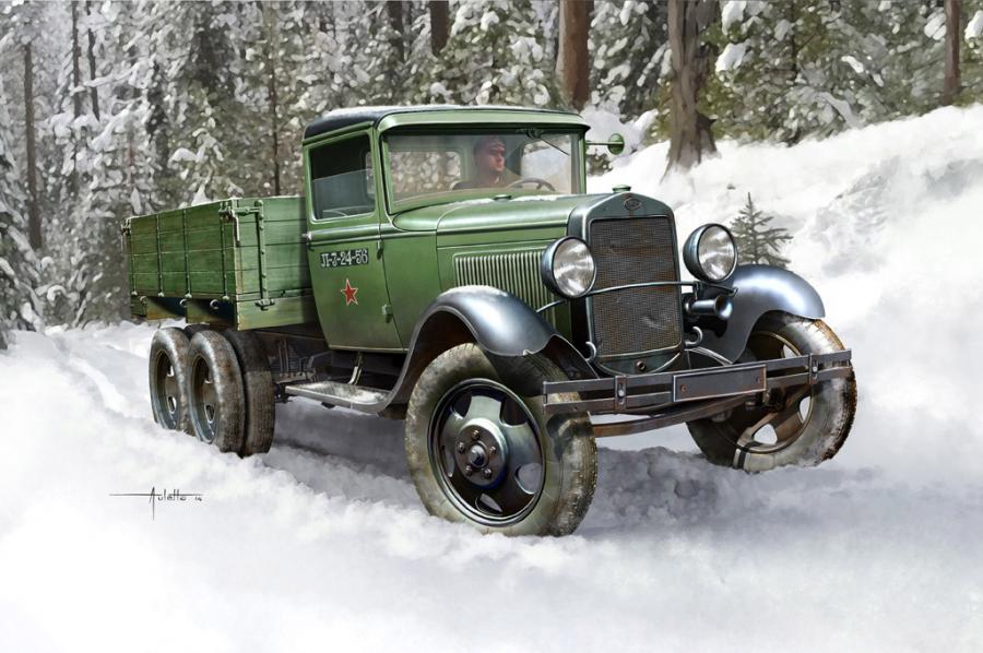 1:35 Soviet GAZ-AAA Cargo Truck