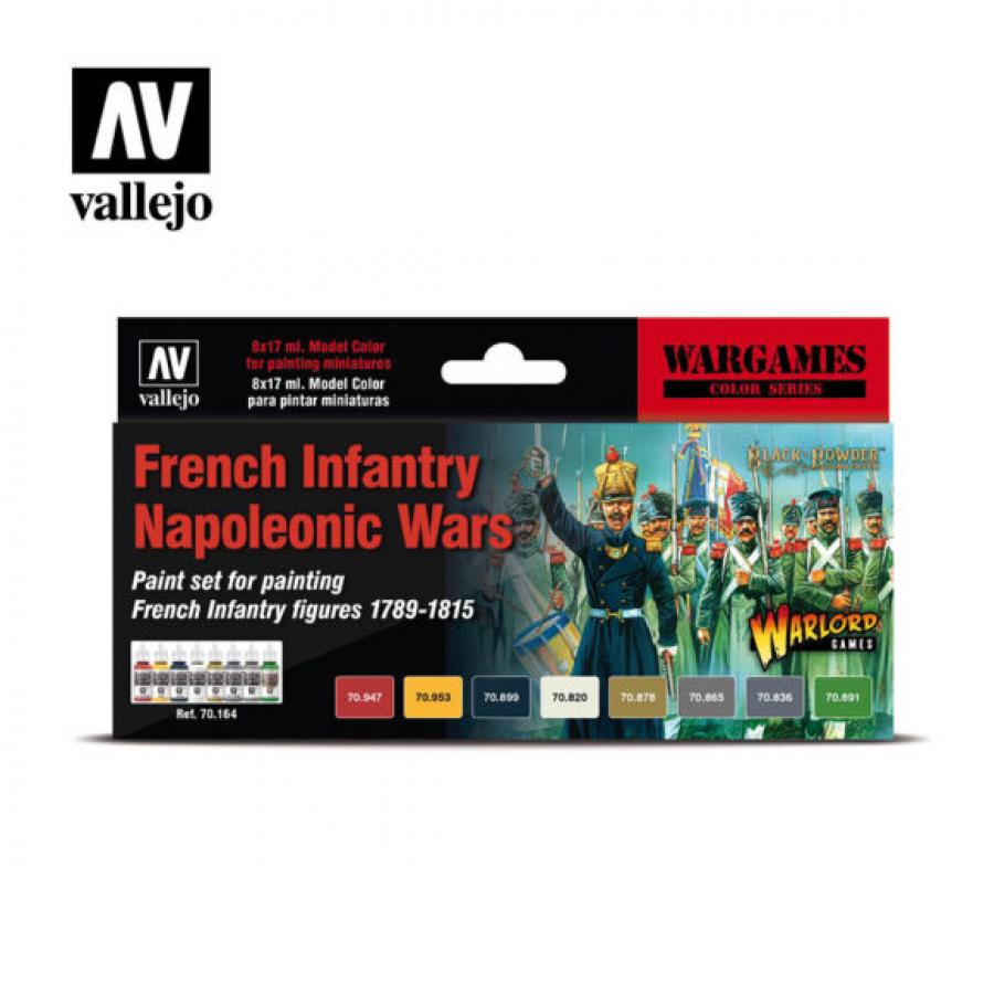 French Infantry Napoleonic Wars 8X17ml