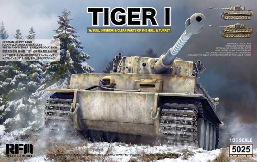 1:35 TIGER I EARLY with full interior