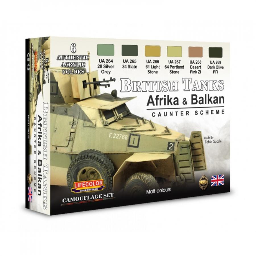 British Tanks WWII (Afrika & Balkan)