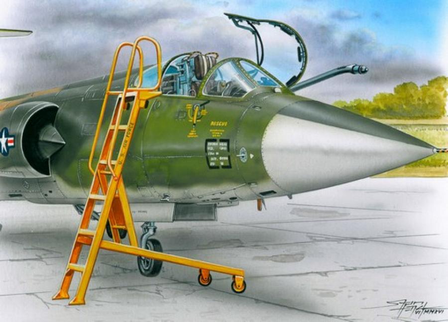 1:48 Ladder for F-104