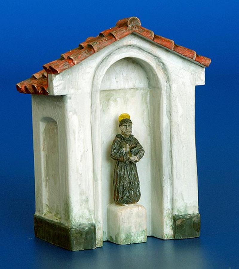 1:48 Chapel with a statue