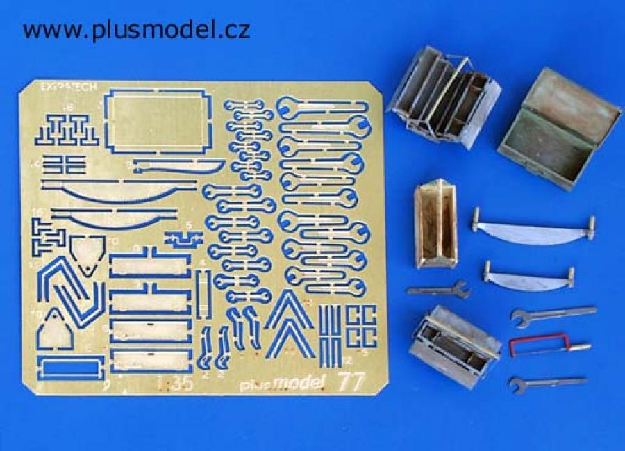 1:35 Boxes, keys and tools