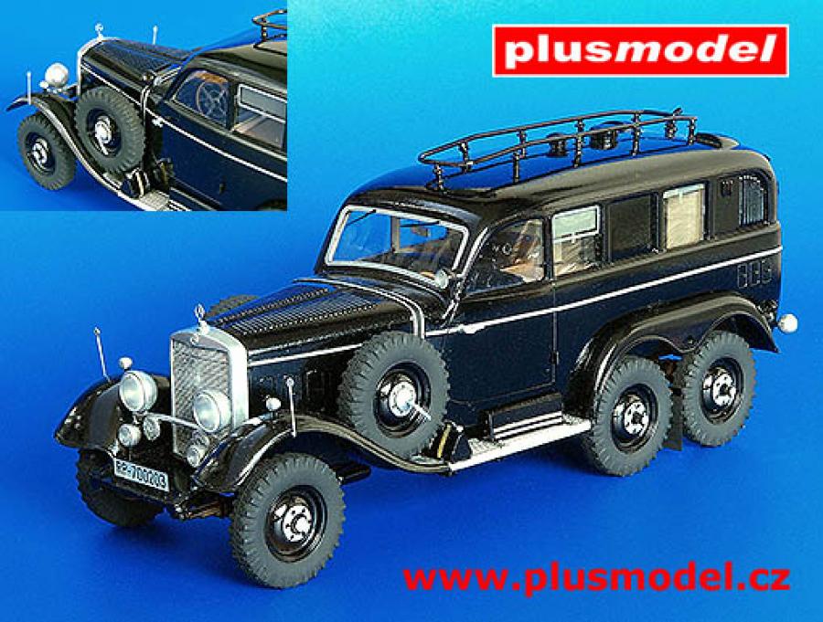 1:35 Mercedes G4 Radiocar