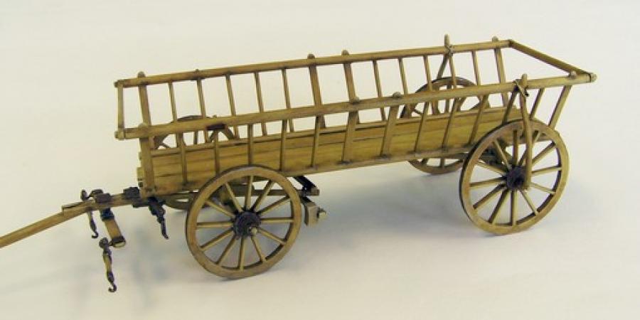 1:35 Hay wagon