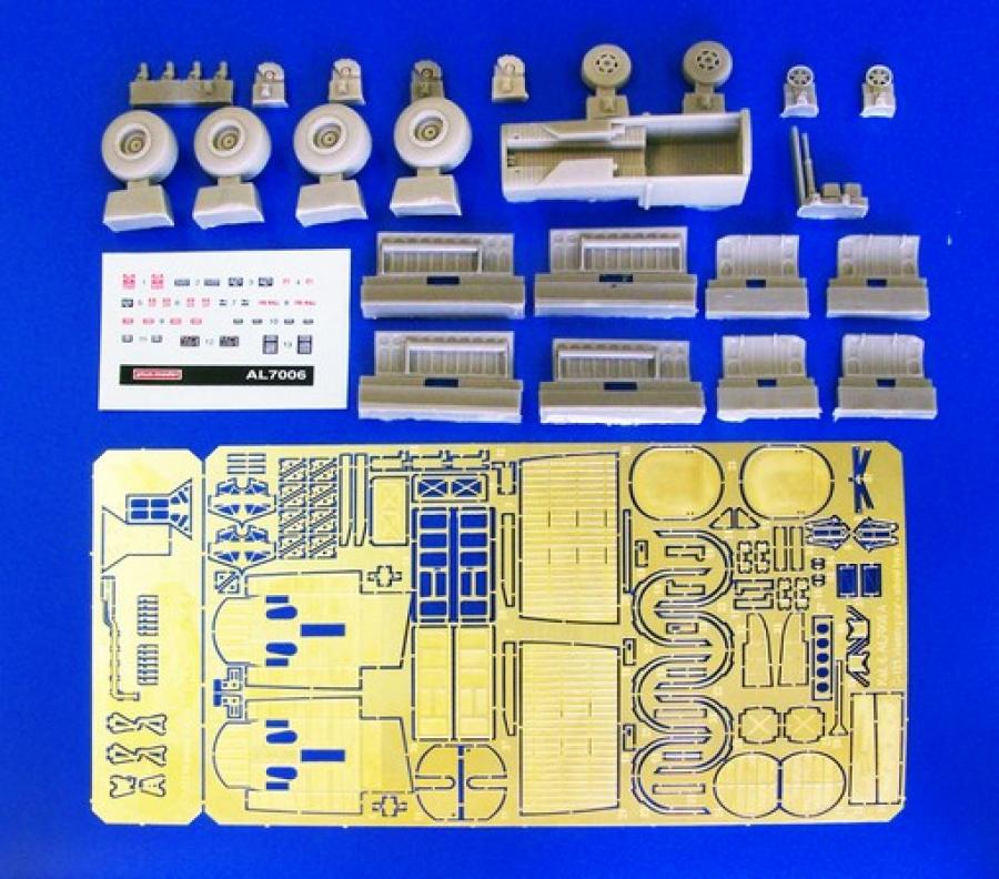 1:72 Wheel bays for EC-121 Warning Star