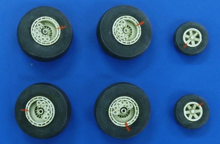 1:72 Wheels for EC-121 Warning Star