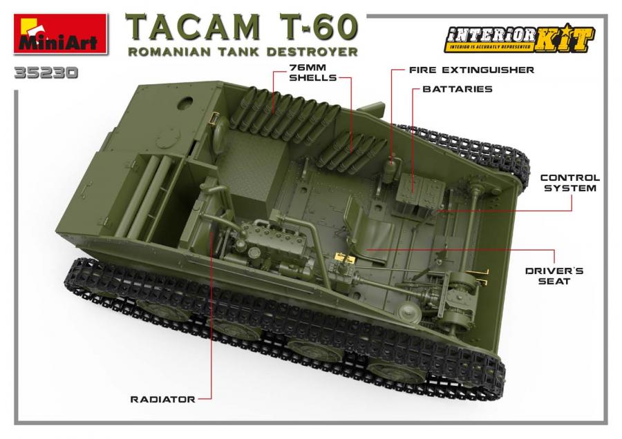 1:35 Tacam T-60 Romanian Tank Destroyer