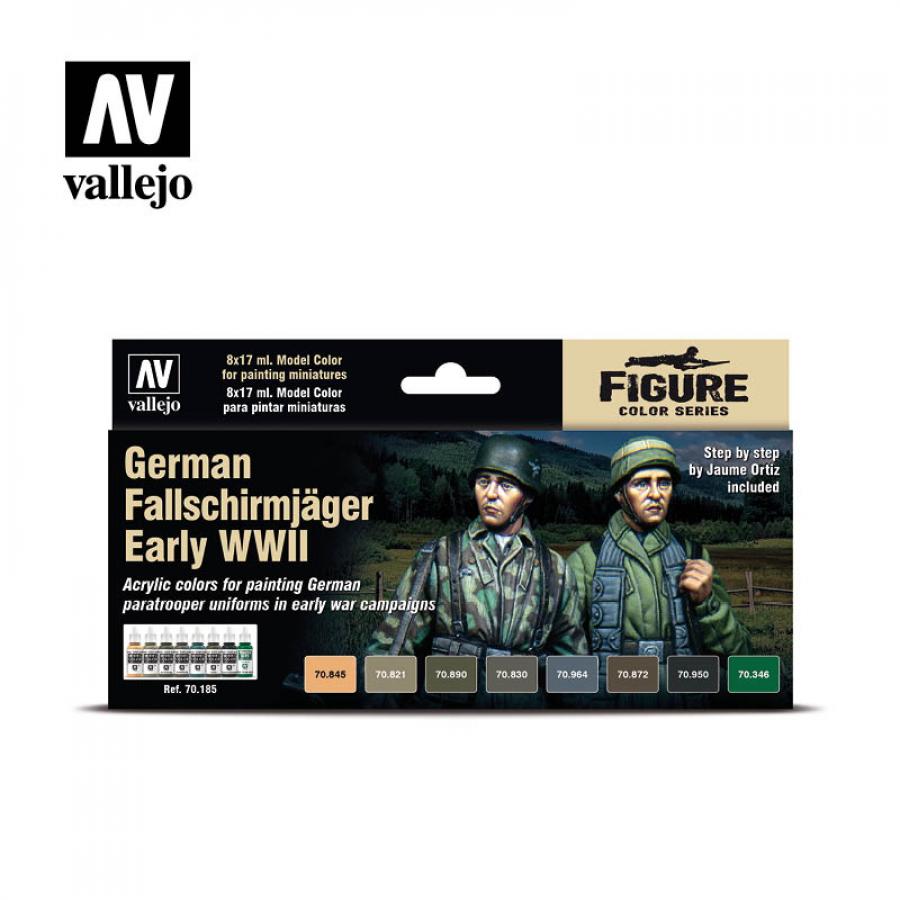 GERMAN FALLSCHIRMJÄGER EARLY WWII 8X17ML - Harrastekauppa Hobbylinna