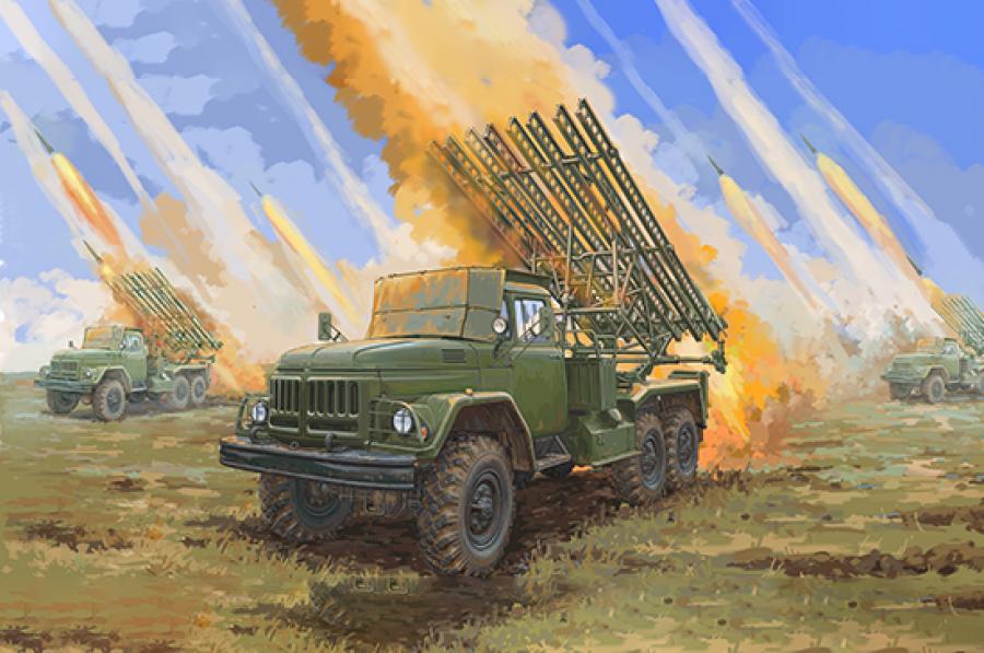 Trumpeter 1:35 Soviet 2B7R Rocket Launcher BM-13