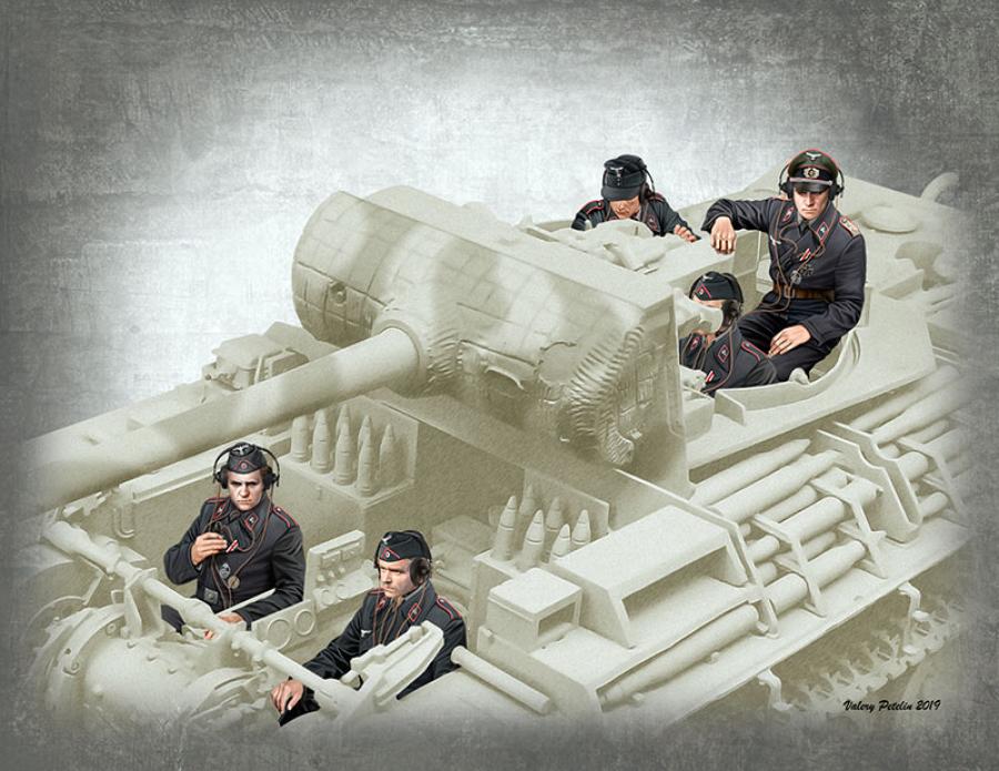 1:35 German Tank Crew 1944-1945