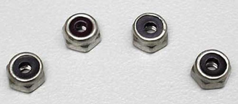 Nylock Nut 4-40 Stainless (4)