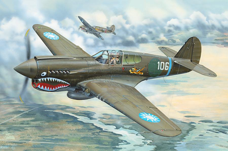 Trumpeter 1:32 P-40E War Hawk