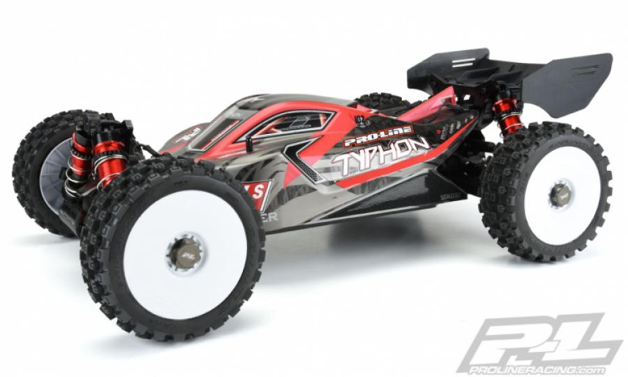 Badlands MX M2 on White Wheels 1/8 Buggy (2)