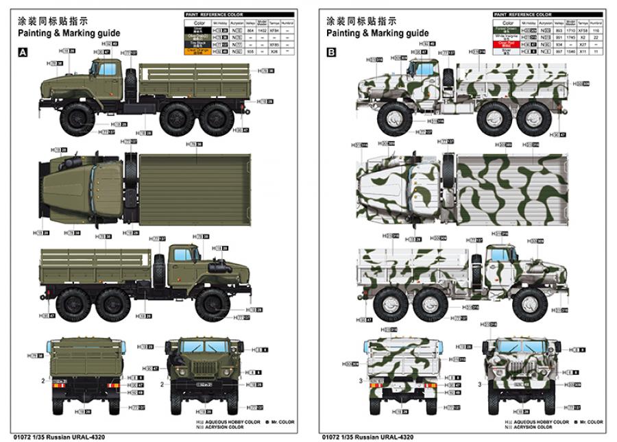 Trumpeter 1/35 Russian URAL-4320