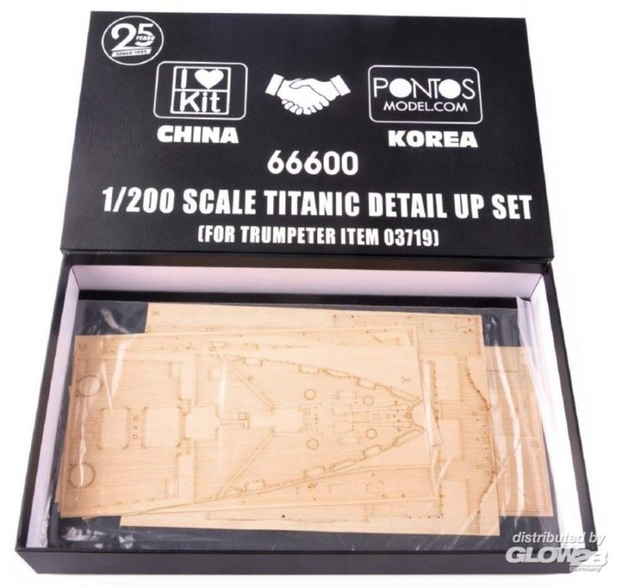 1:200 Titanic (kit 03719)  DETAIL UP SET