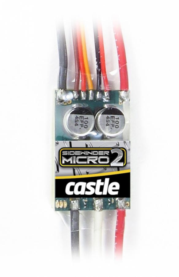 Sidewinder Micro ESC & Castle 0808-8200KV Motor