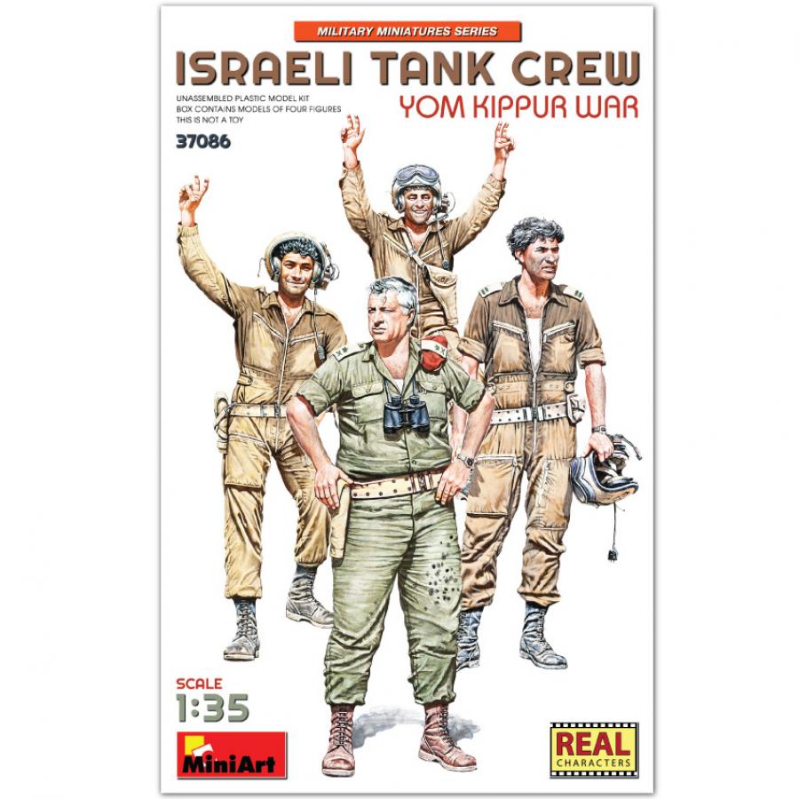 1/35 Israeli Tank Crew, Yom Kippur War - Harrastekauppa Hobbylinna