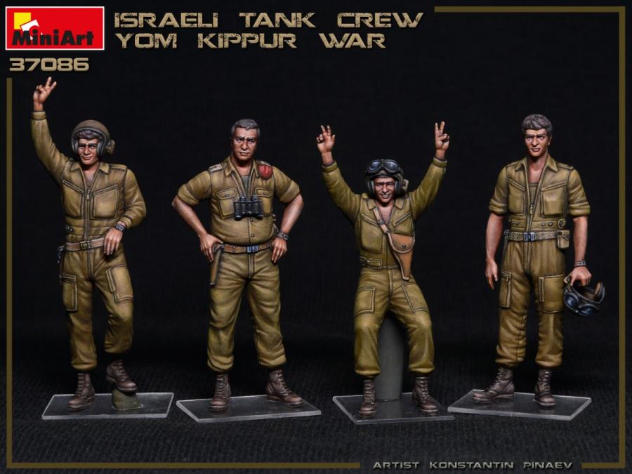 1/35 Israeli Tank Crew, Yom Kippur War