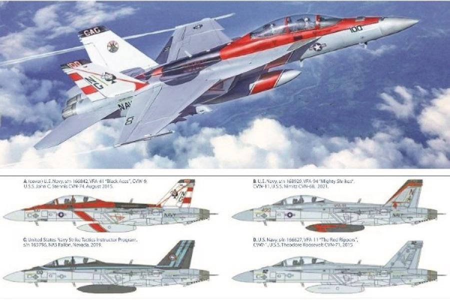 Italeri 1:48 F/A-18F U.S. Navy Special Colors