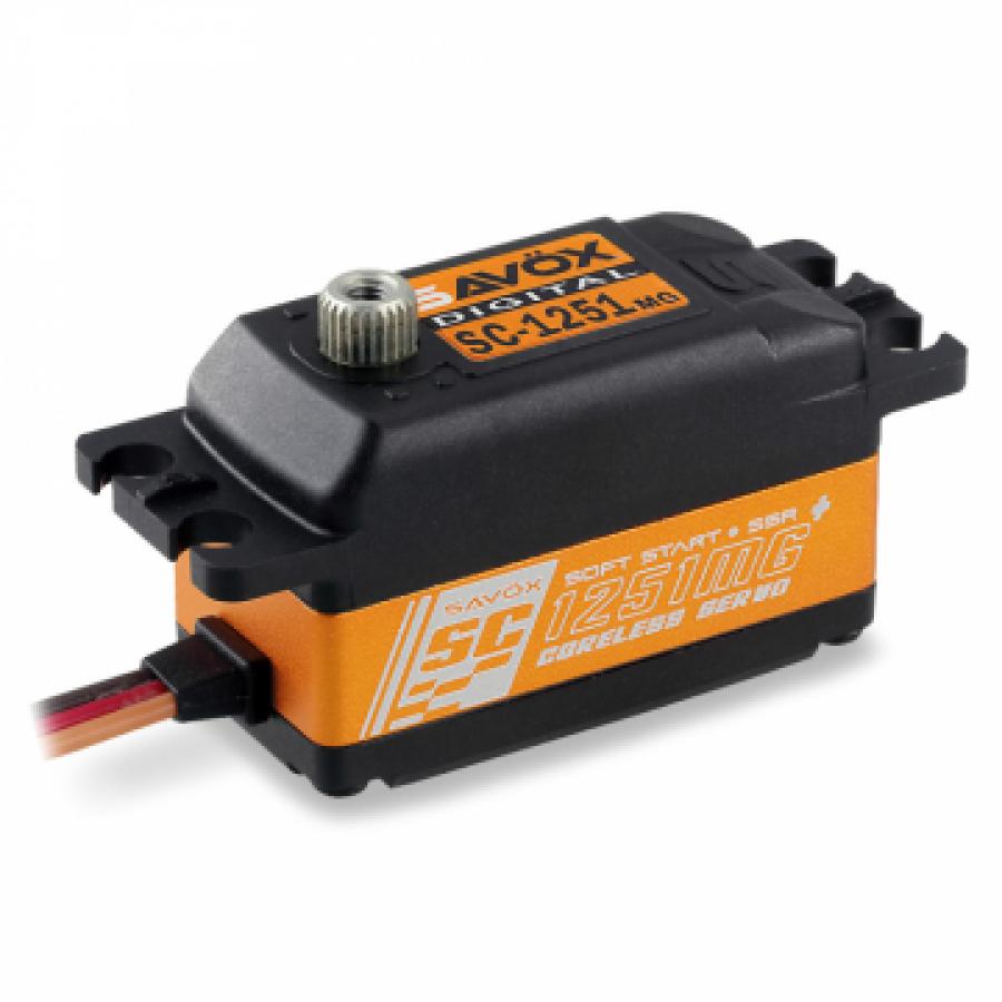 SC-1251MG Plus Servo 9Kg 0,09s Alu Coreless Metal Gear Low