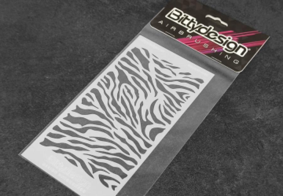 Vinyl stencil - Zebra