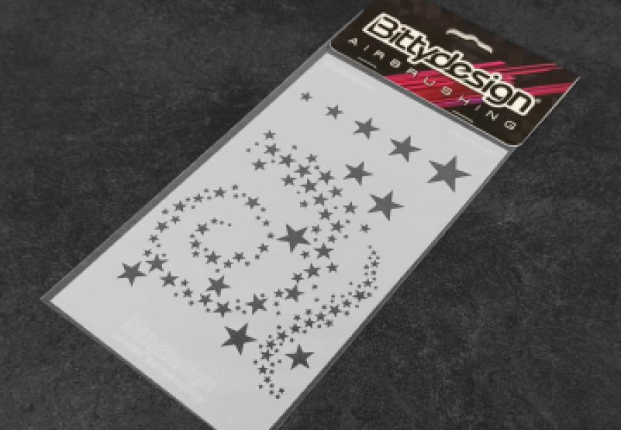 Vinyl stencil - Stars V2