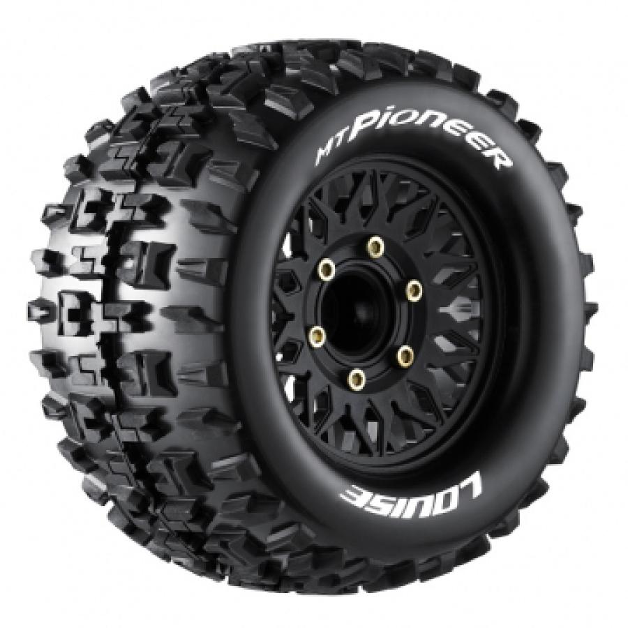 Tires & Wheels MT-PIONEER 1/10 Soft (Removable 12, 14 & 17mm Hex) (2)