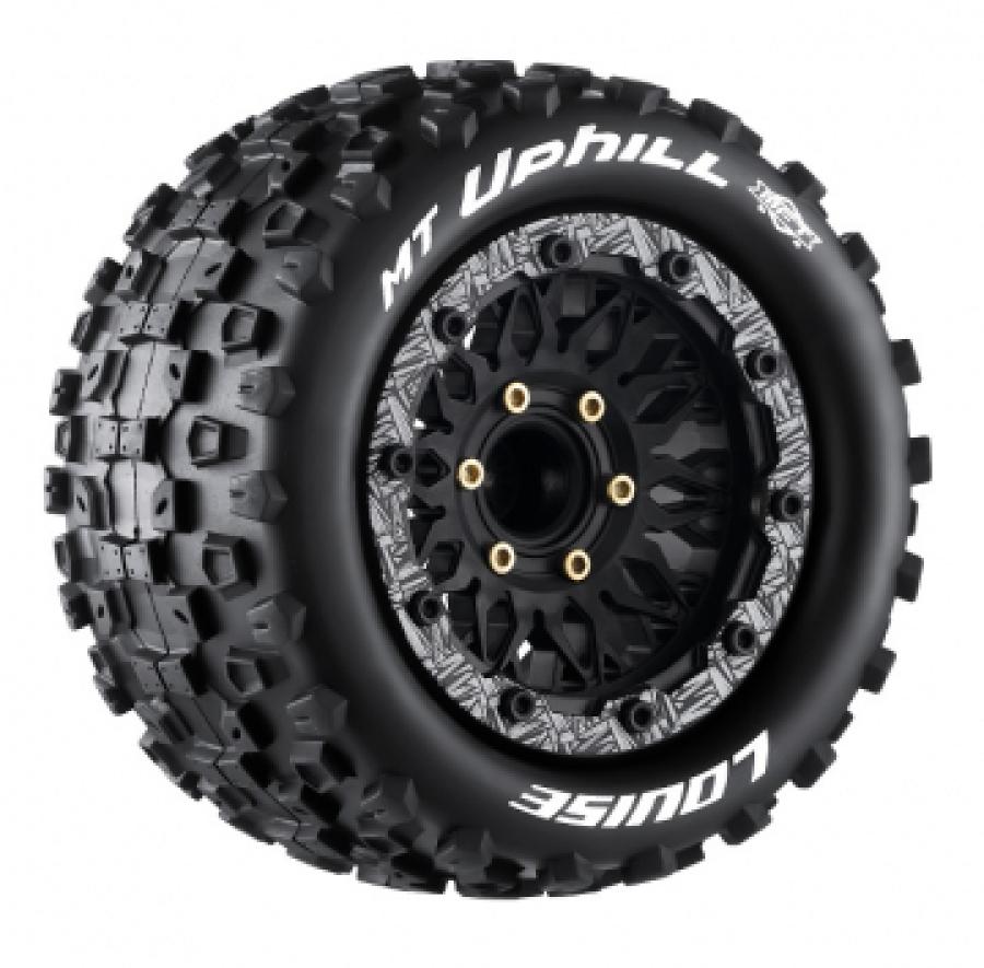 Tires & Wheels MT-UPHILL 1/10 MAXX Soft MFT (Removable 12, 14 & 17mm Hex) (2)