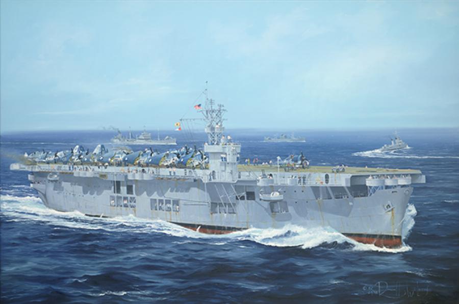 Trumpeter 1:350 USS CVE-26 Sangamon