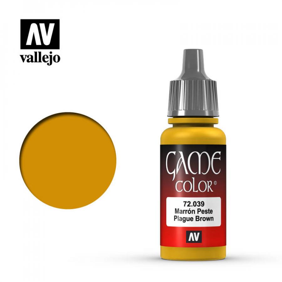 063: Vallejo Game Color Plague Brown 17ml