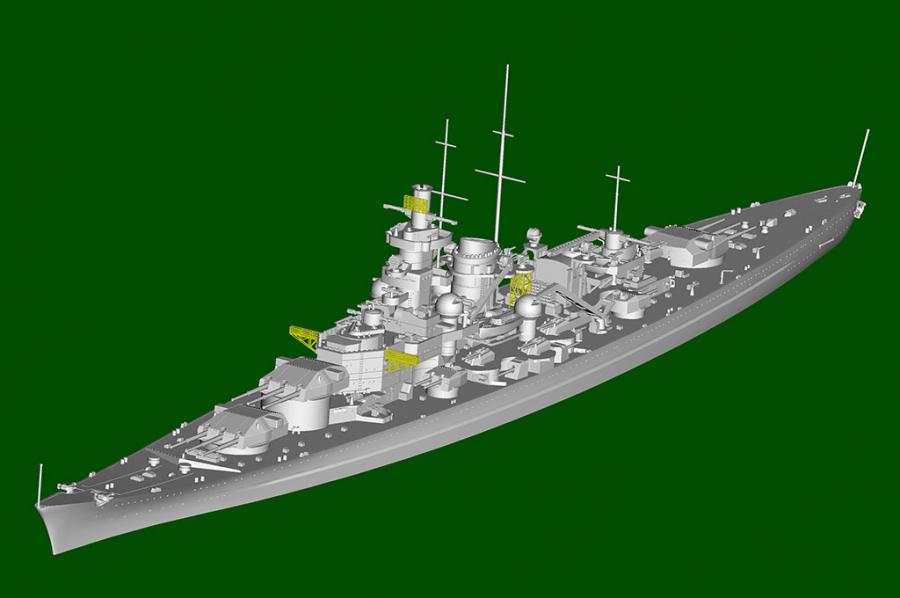 Trumpeter 1/700 German Gneisenau Battleship