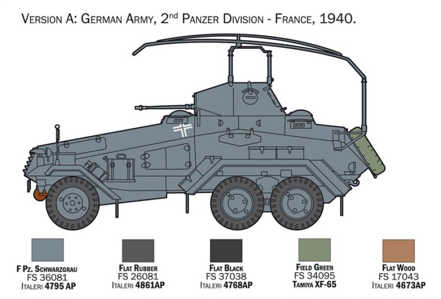 Italeri 1:35 Sd.Kfz. 232 - 6 Rad